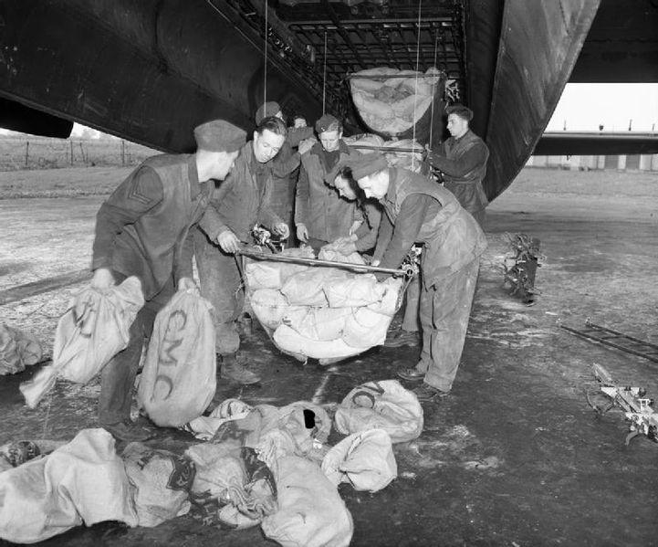 RAF Bomber Command Lancasters Operation Manna day 4 Leiden