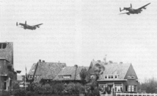 RAF Bomber Command Lancasters Operation Manna day 4 Ypenburg