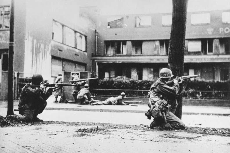 44 Infantry Division (USA) 3 days fight for Mannheim