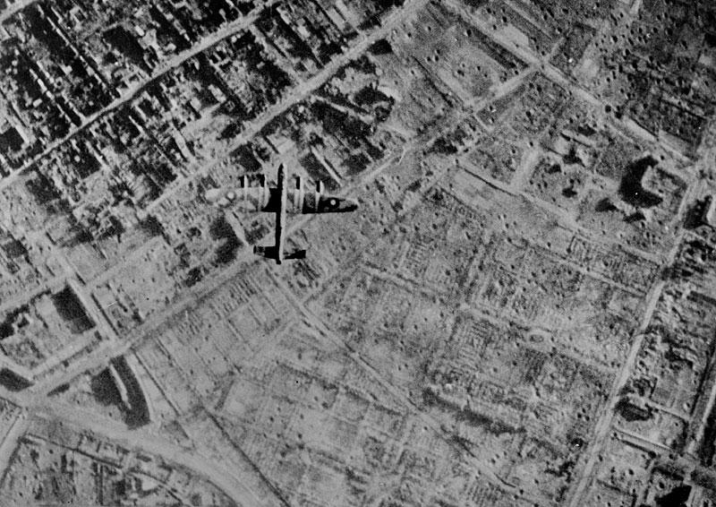 RAF Bomber Command 303 Halifaxes last raid on Cologne 2 March 1945