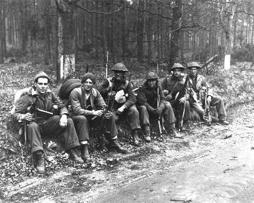 Perth Regiment marching to Harderwijk