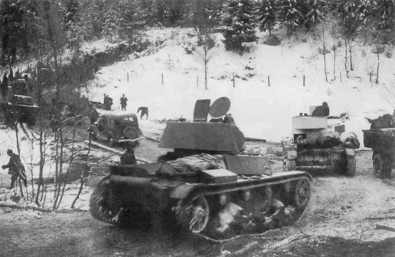 Troop movements near Helsinki