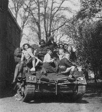 1 Canadian Infantry Division after the liberation of Apeldoorn