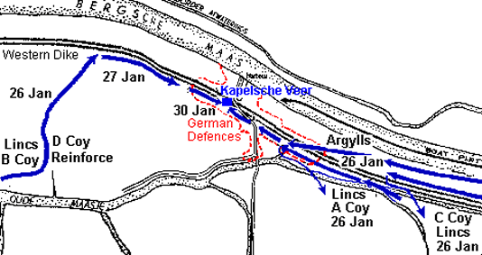 29th Canadian Armoured Reconnaissance Regiment (The South Alberta Regiment) attack Kapelsche Veer day 1