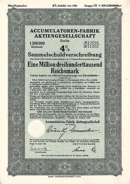 Accumulatorenfabrik AG and slave labor in Hagen