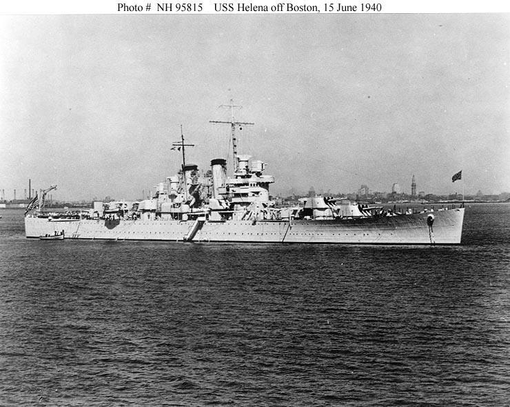 On Wed. 27 Dec 1939 USS Helena departed Annapolis, Maryland