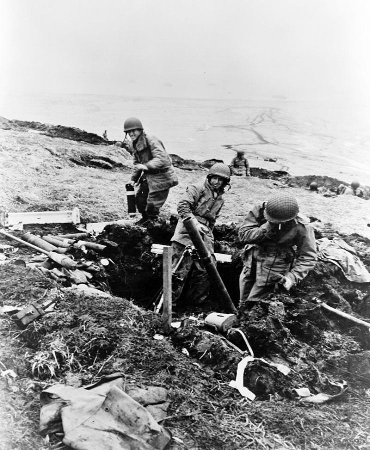 On Wed. 31 Mar 1943 US leadership invade Attu in the Aleutian Islands