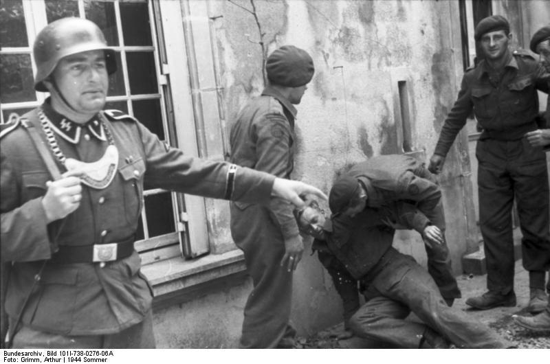 Thirty seven Canadians were taken prisoner and shot