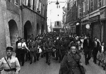 28 French civilians shot dead by german policemen SS Polizei Regiment 19