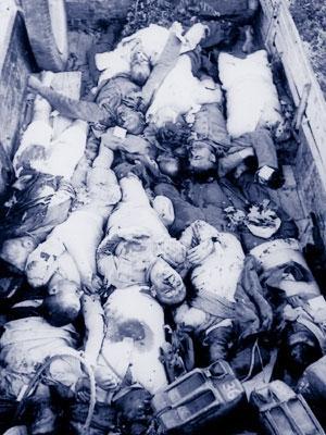 Massacre Kommeno by the First Alpenjäger Division 'Edelweiss'
