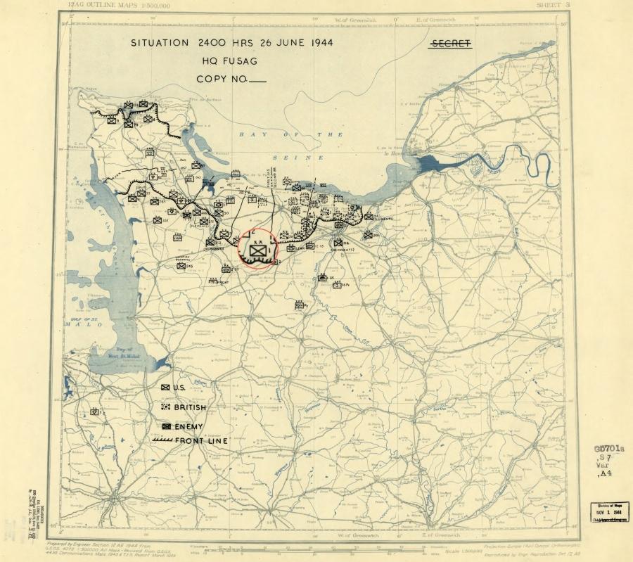 1 Infantry Division continued to defend in its sector, Caumomt