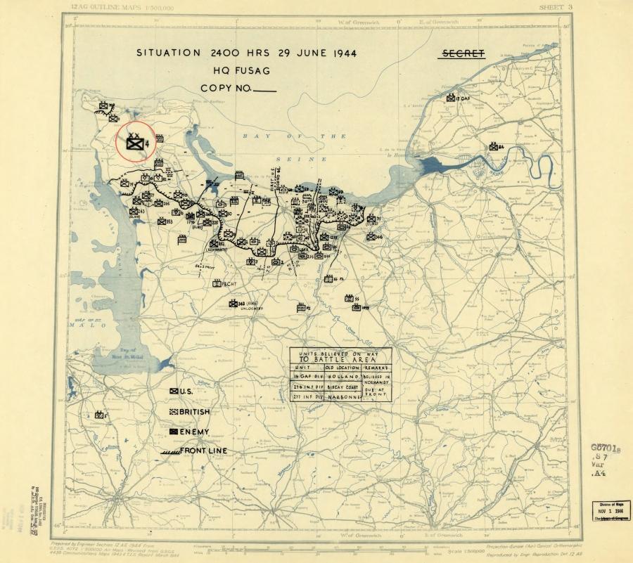 4 Infantry Division (USA) turned its attention to reducing strong points
