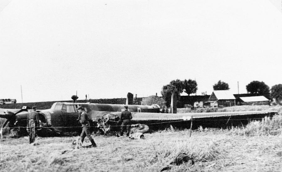 Whitley lost at Spijkenisse (polder Nieuwe Uitslag) on 26-07-1940 (SGLO ref: T0756)
