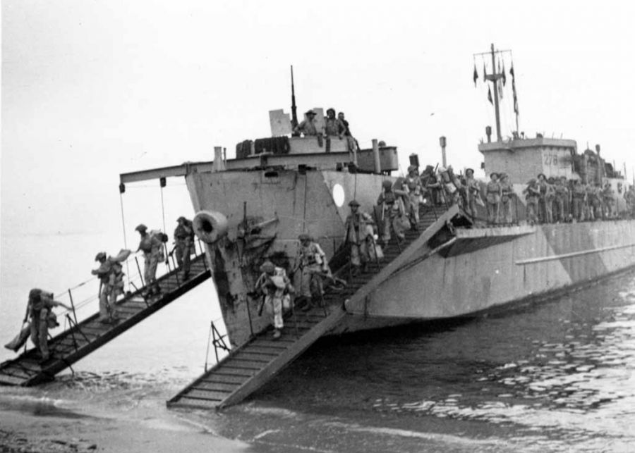 1944-01-22 Preparing the landing | Objective: Rome!