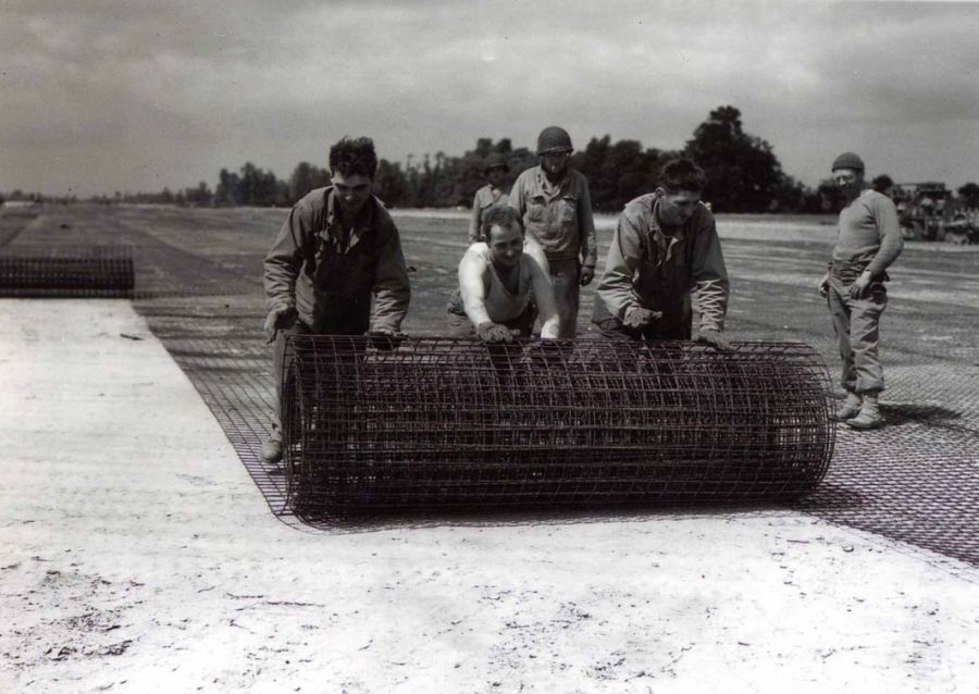 1944-06-09 Linkup | First Allied airfield in France
