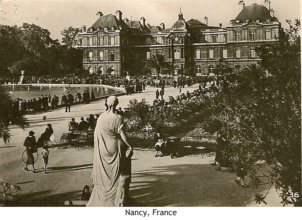 552 Ordnance Heavy Maintenance Company (USA) arrived Nancy
