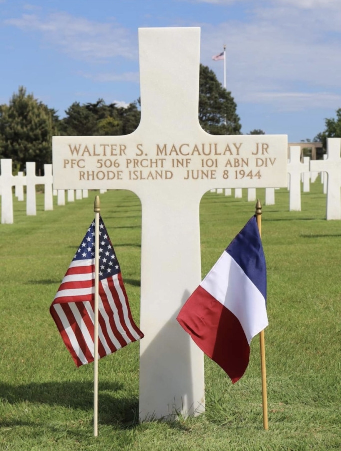Private First Class Macaulay Walter S Jr (Service #: 11096402) died on 1944-06-06