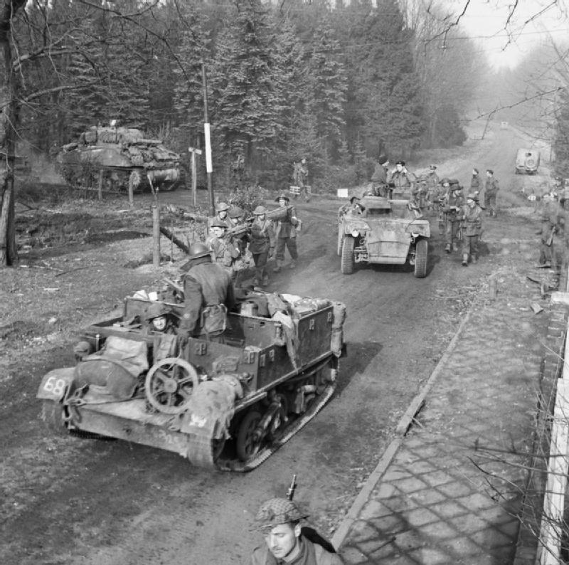 43rd (Wessex) Infantry Division (UK) advance on Goch 17-3