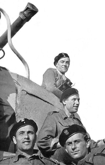 1st Polish Armoured Division at Oldenburg caring POW and Polish refugees