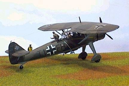 Hs 126 lost at Maastricht - Heer on 10-05-1940 (SGLO ref: T0148)