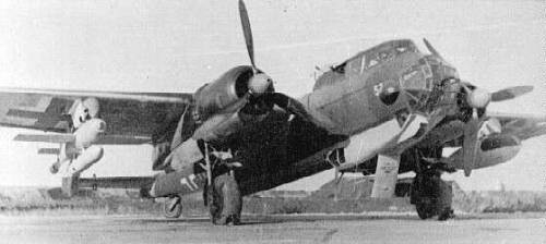 Do 217 lost at North Sea (30 km O Lowestoft) on 16-05-1942 (SGLO ref: T1512A)