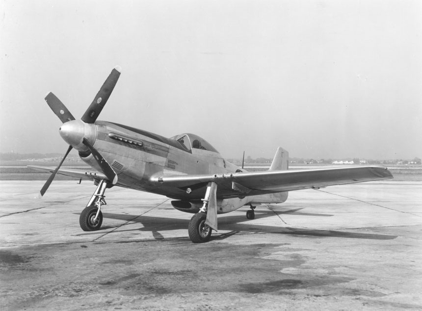 Flight of Mustang IV KH790 and Lieutenant-Colonel W H Christie on 1945-04-18