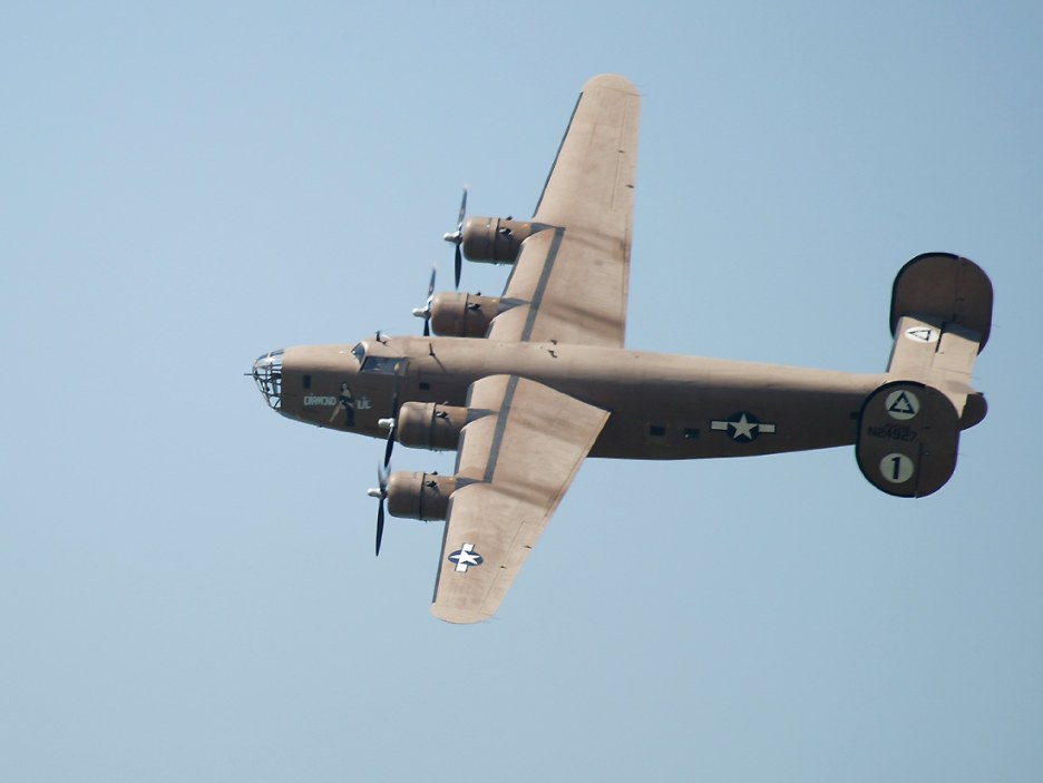 B-25 Mitchell II (FL165 VO-) on a mission to North Sea on 1943-02-11