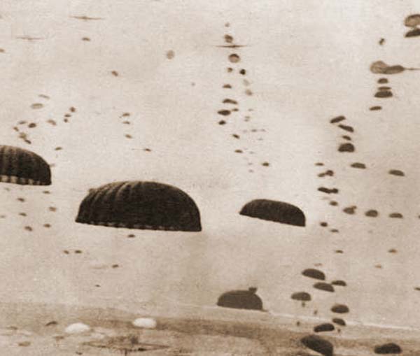 Locations 82nd and 101st Airborne landings on D-day position 634