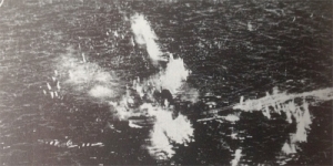 AEAF Mustangs and Coastal Com. Beaufighters attacking ships 44-6-15