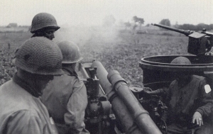 7th Armored Division (USA) attack Germans at Bootshaped Forrest