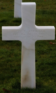Private Abraham Rudy J (Service #: 35069366) died on 1944-07-20