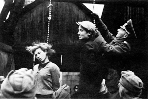 Masha Bruskina hanged by the Germans