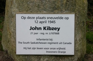 The South Saskatchewan Regiment John Kibzey KIA