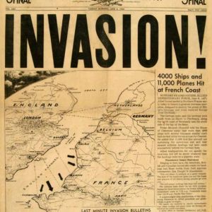 1944-06-06 13:30 D-day | Invasion announced