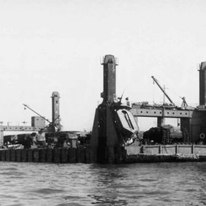 1944-06-07 Linkup | arrival Mulberry (artificial harbour)