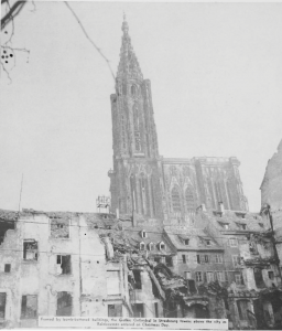 42 Infantry Division (USA) arrived at Strasbourg